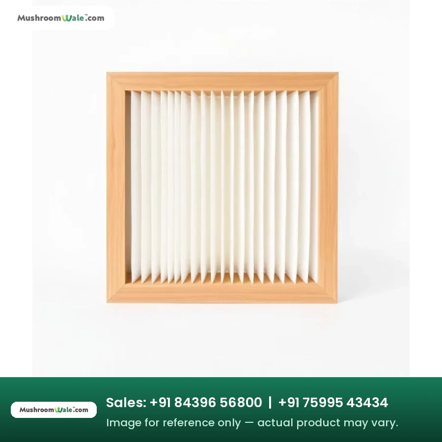 H14 HEPA filter with MDF frame for mushroom spawn lab