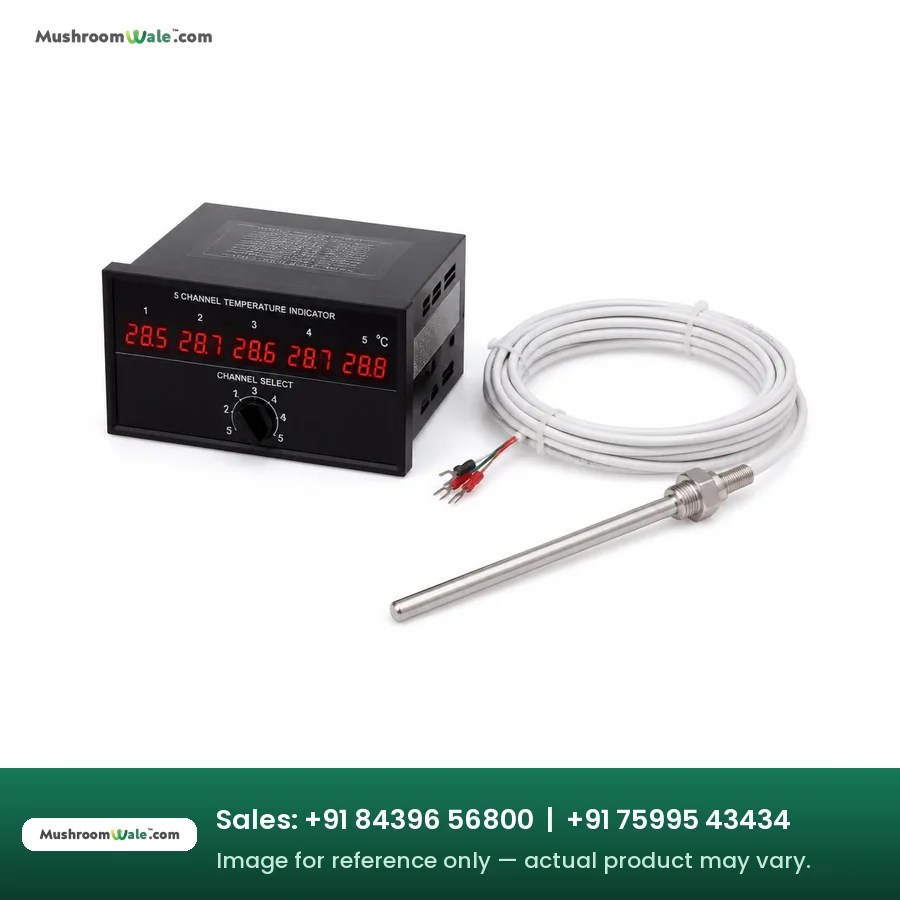 Sensor Rod Set with Temperature Indicator — MushroomWale mushroom farming equipment