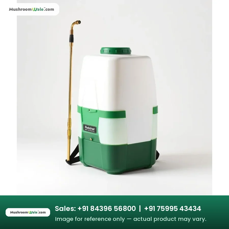 16 litre manual knapsack sprayer with brass lance for farm hygiene