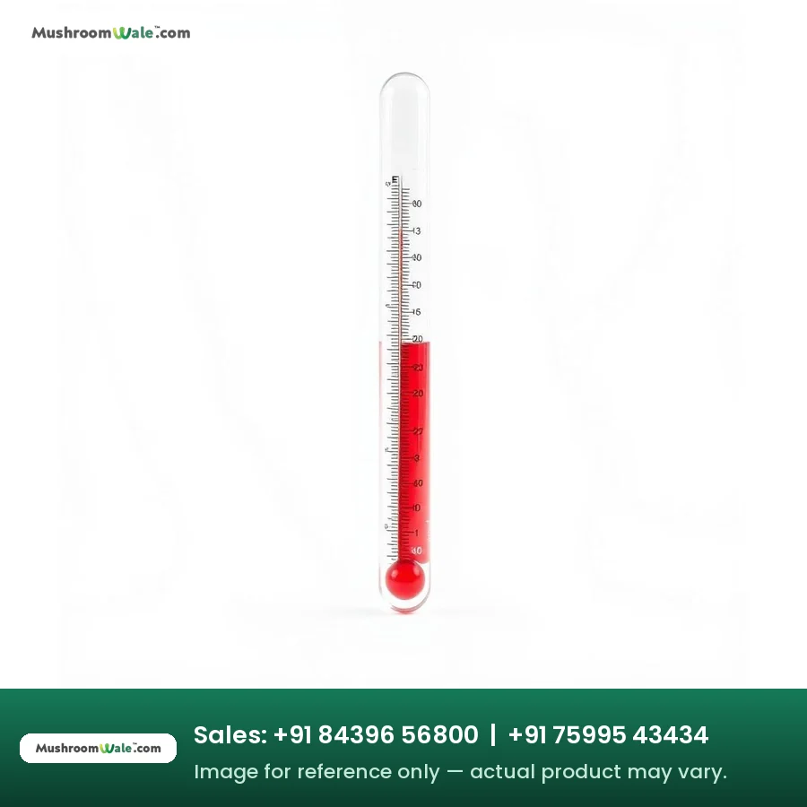 Mercury Glass Thermometer — MushroomWale mushroom farming equipment