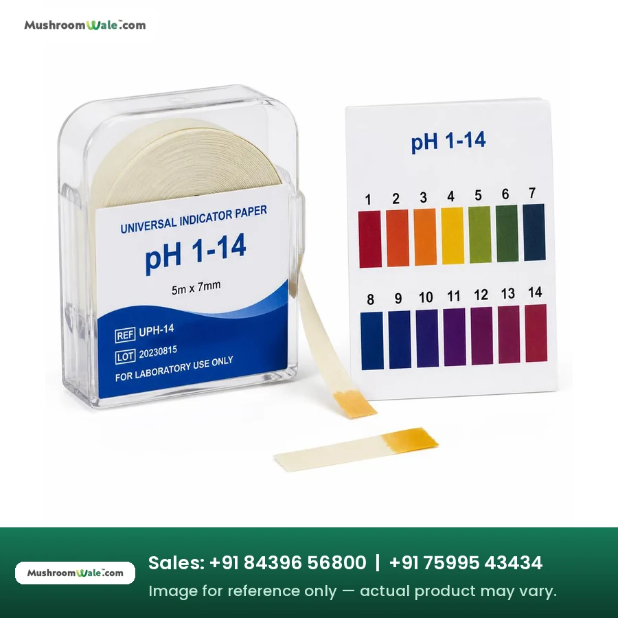 pH Indicator Strip Roll — MushroomWale mushroom farming equipment