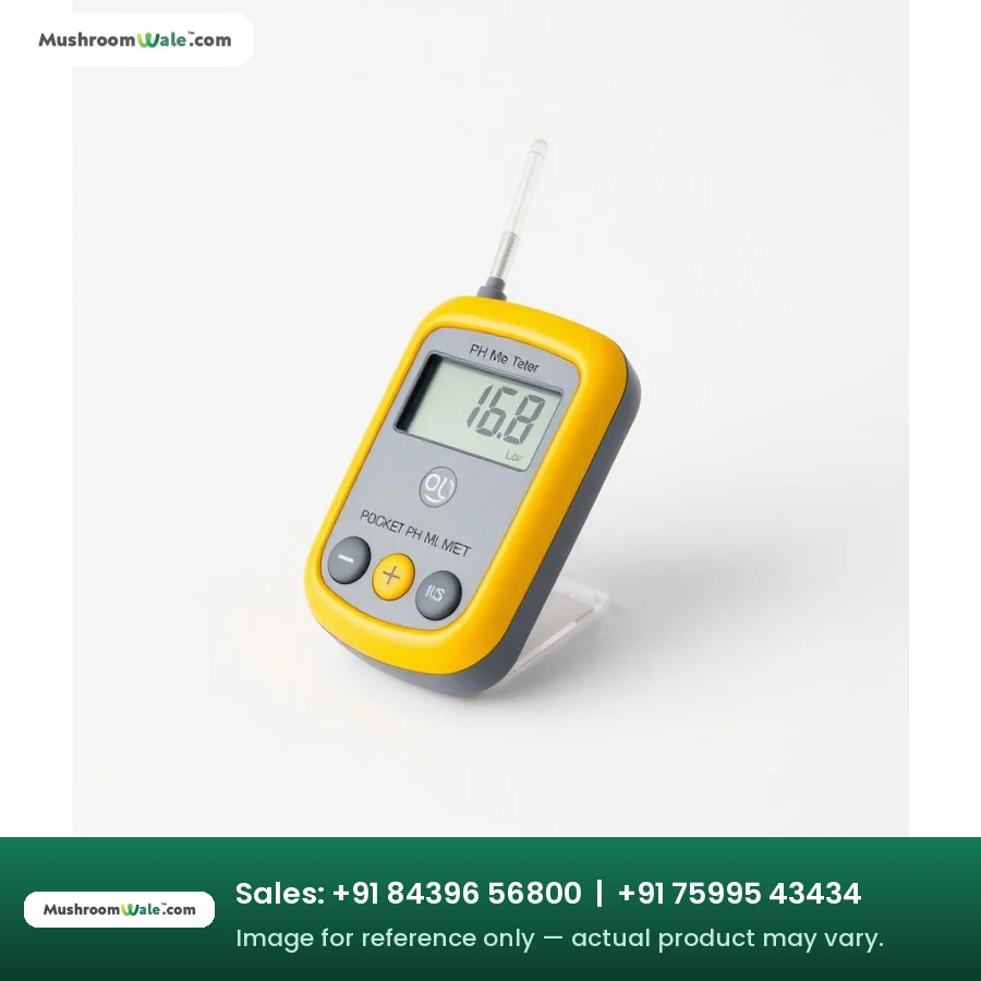 Digital pH Meter (Pocket) — MushroomWale mushroom farming equipment