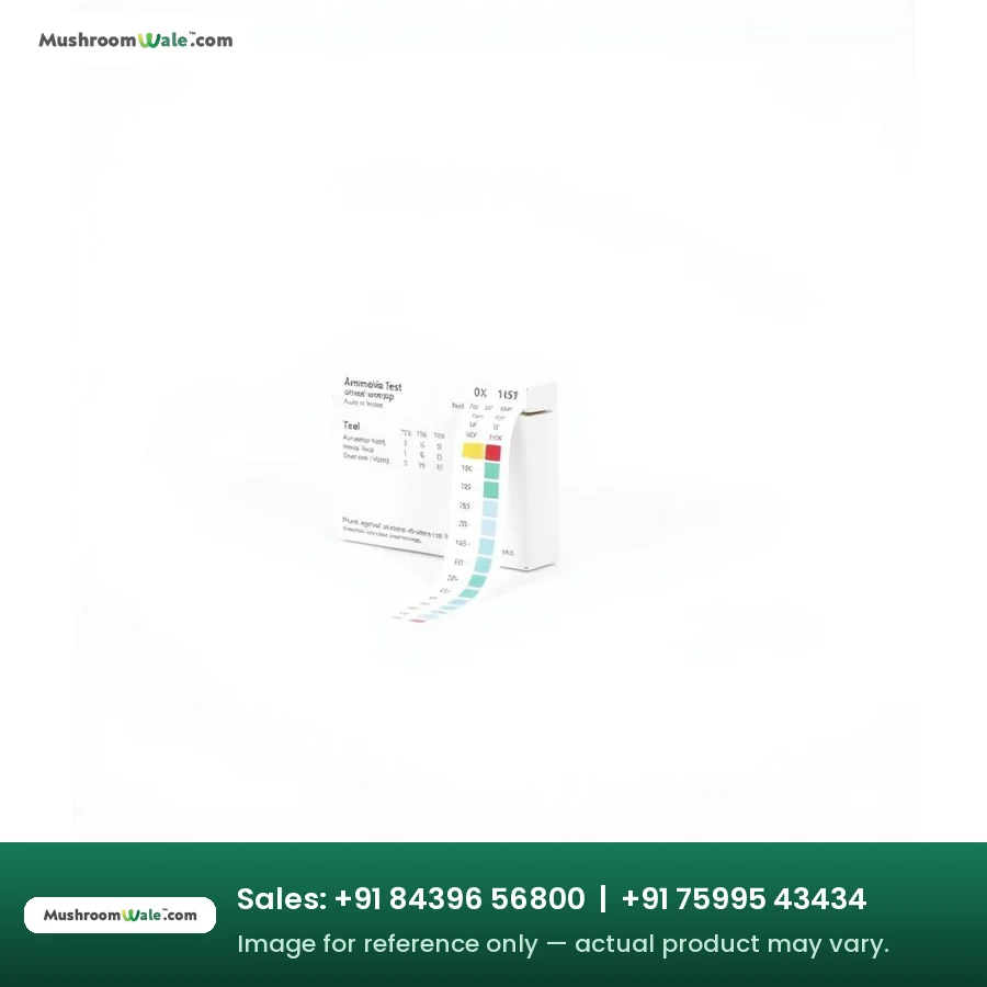 Ammonia Test Paper Strip Kit — MushroomWale mushroom farming equipment