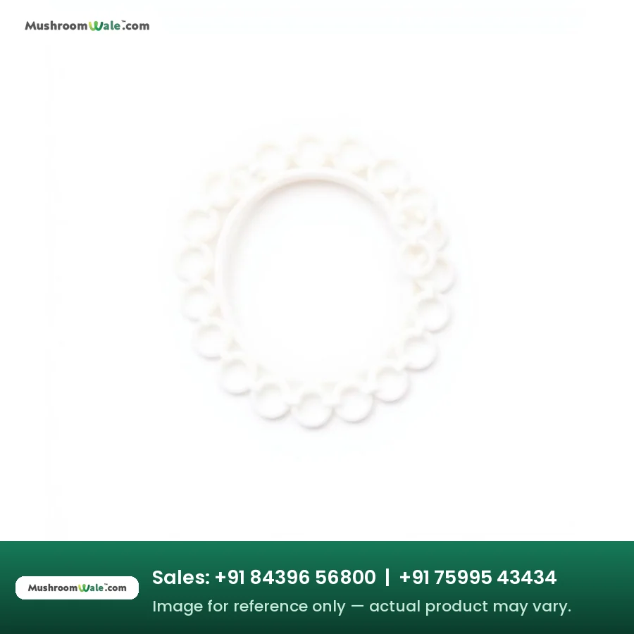 Spawn Neck Ring (Pure PP) — MushroomWale mushroom farming equipment